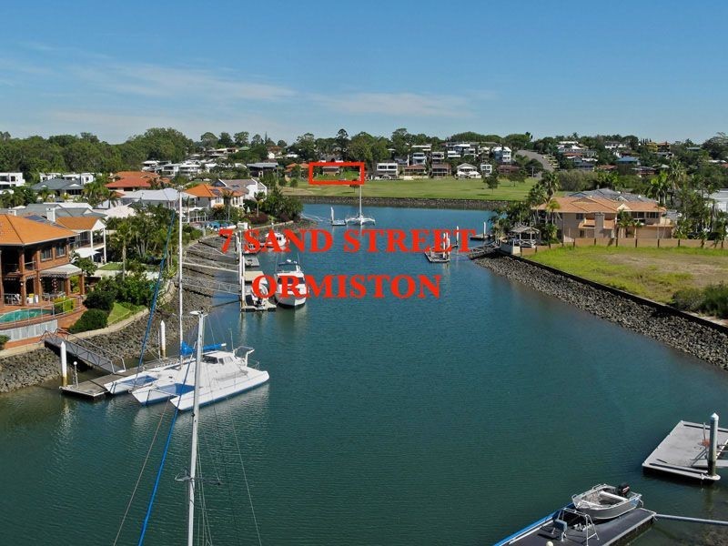 7 SAND STREET, Ormiston QLD 4160