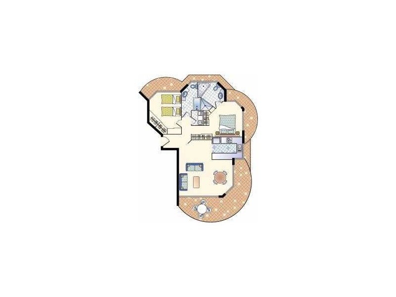 22E/238 The Esplanade, Miami QLD 4220 Floorplan