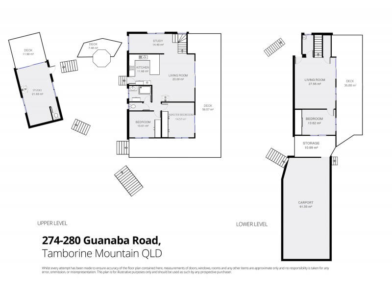274-280 Guanaba Rd, Tamborine Mountain QLD 4272 Floorplan