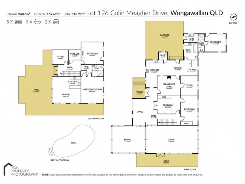 L126 Colin Meagher Dr, Wongawallan QLD 4210 Floorplan