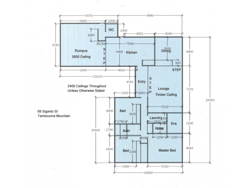 68 to 70 Siganto Street, Tamborine Mountain QLD 4272 Floorplan
