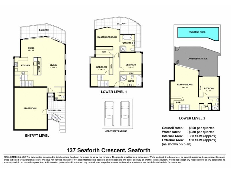 137 Seaforth Crescent, Seaforth NSW 2092 Floorplan