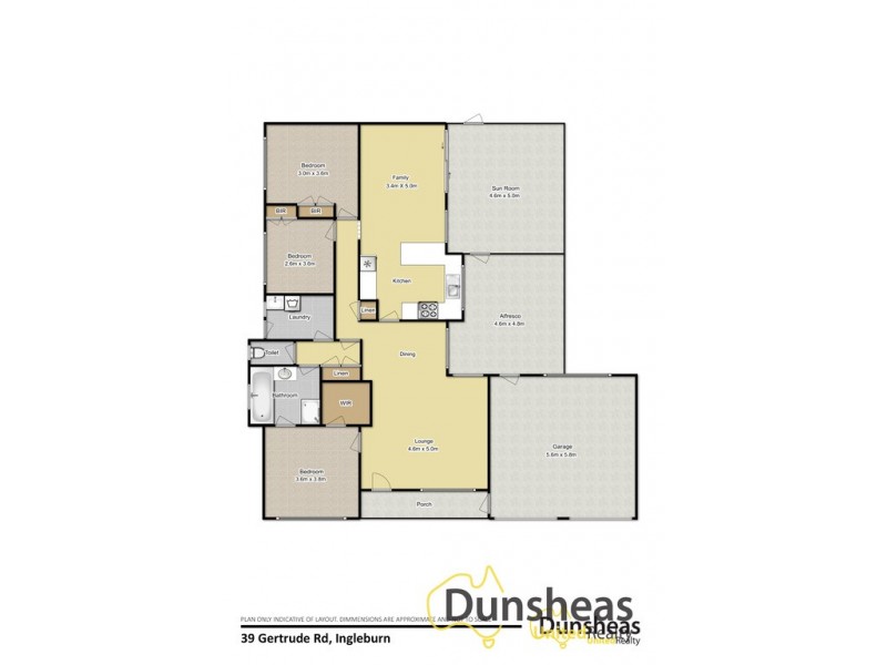 39 Gertrude Road, Ingleburn NSW 2565 Floorplan