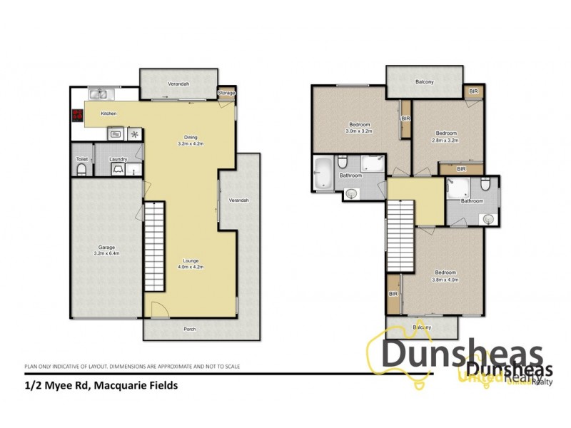 1/2 Myee Road, Macquarie Fields NSW 2564 Floorplan