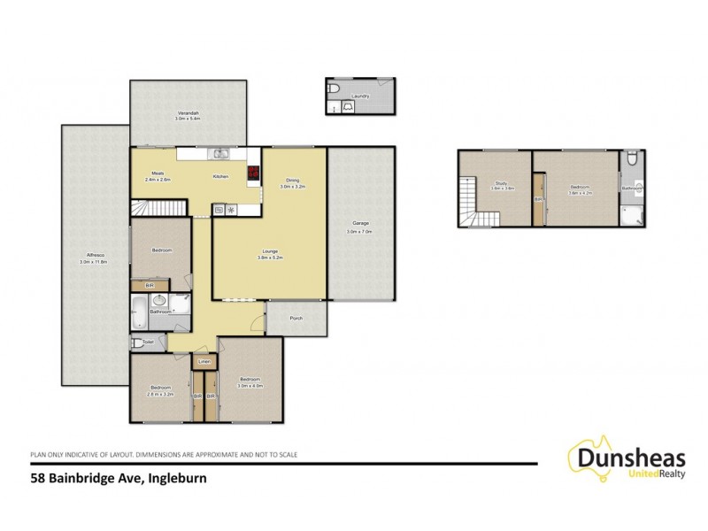 58 Bainbridge Ave, Ingleburn NSW 2565 Floorplan