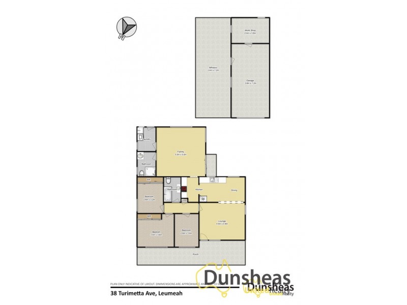 38 Turimetta Avenue, Leumeah NSW 2560 Floorplan