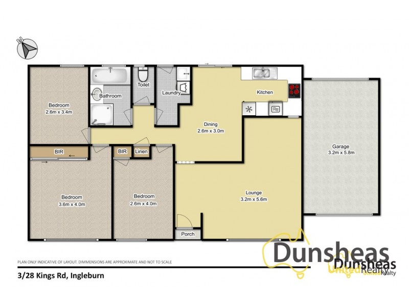 3/28 Kings Road, Ingleburn NSW 2565 Floorplan