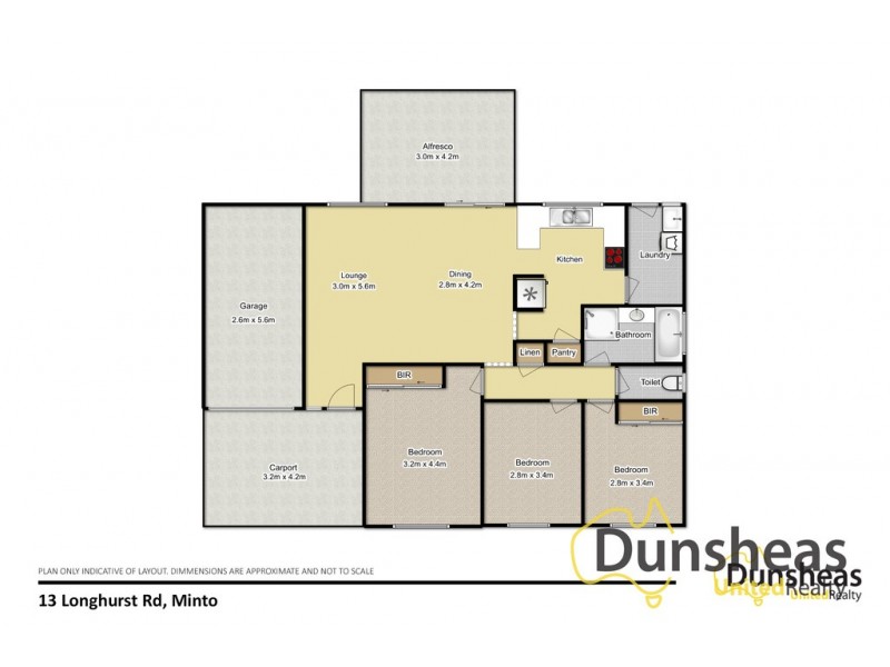 13 Longhurst Road, Minto NSW 2566 Floorplan