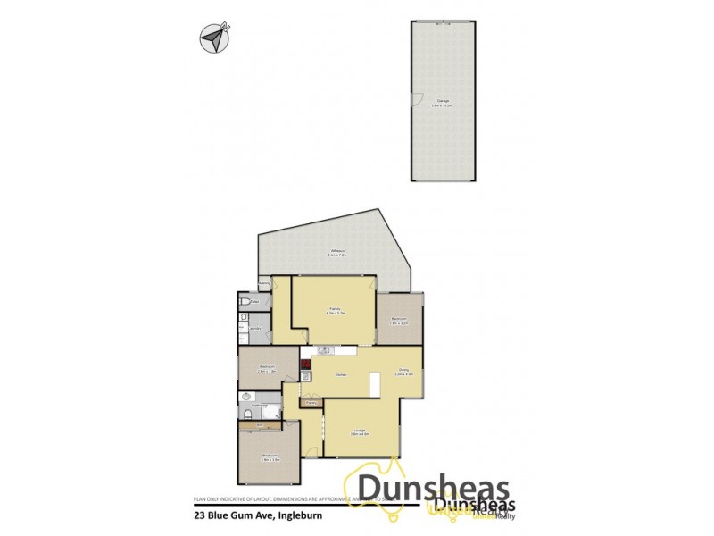 23 Blue Gum Avenue, Ingleburn NSW 2565 Floorplan