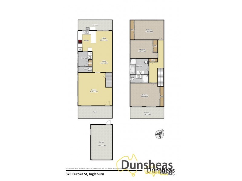 37C Euroka Street, Ingleburn NSW 2565 Floorplan