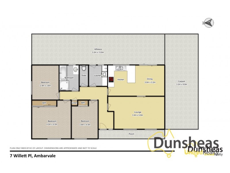 7 Willett Place, Ambarvale NSW 2560 Floorplan