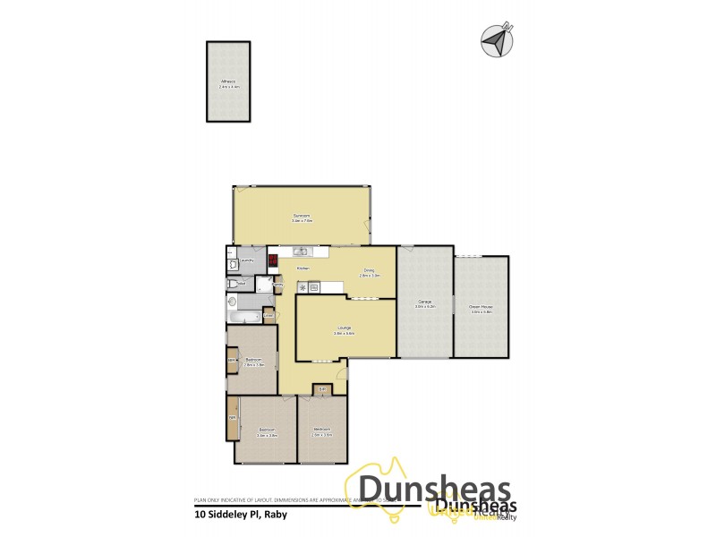 10 Siddeley Place, Raby NSW 2566 Floorplan