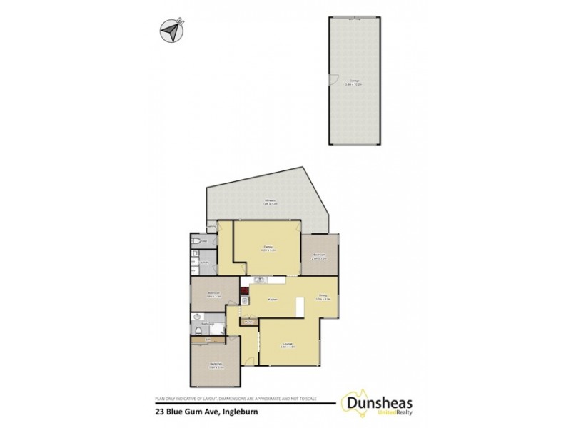 23 Bluegum Avenue, Ingleburn NSW 2565 Floorplan
