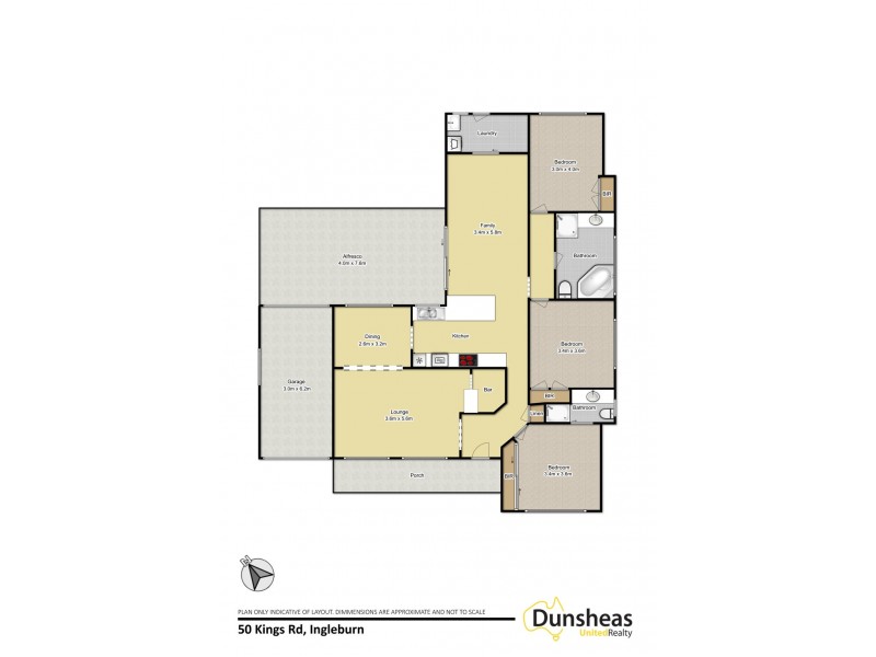 50 Kings Road, Ingleburn NSW 2565 Floorplan