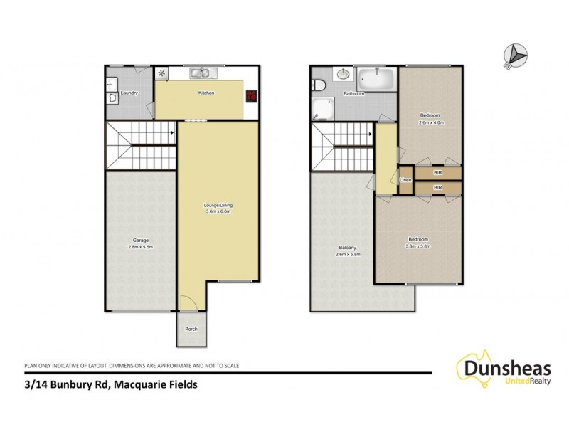 3/14 Bunbury Road, Macquarie Fields NSW 2564 Floorplan