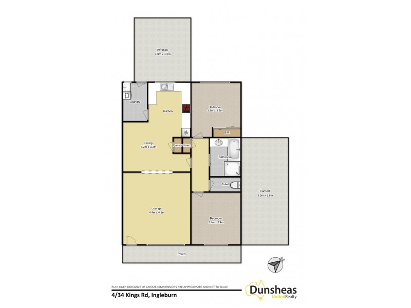 4/34 Kings Road, Ingleburn NSW 2565 Floorplan
