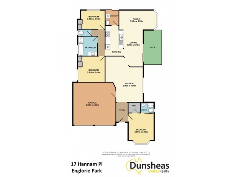 17 Hannam Place, Englorie Park NSW 2560 Floorplan