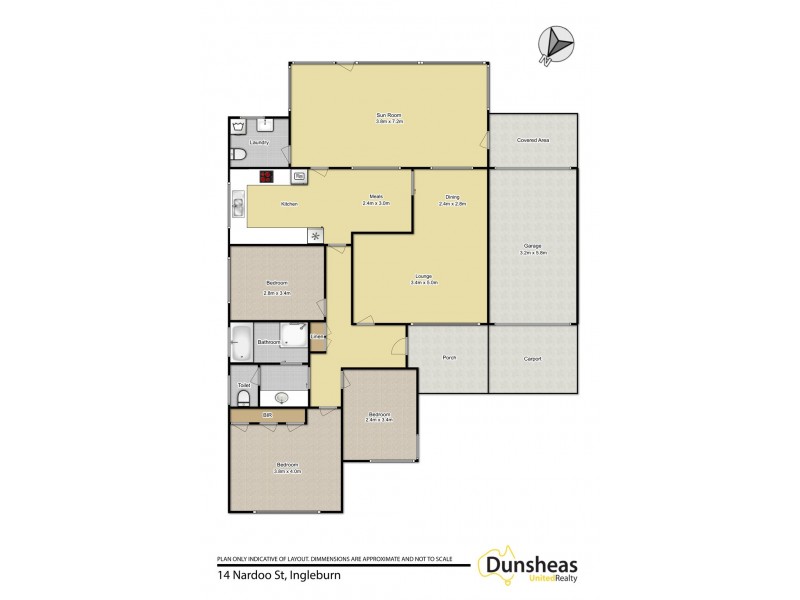 14 Nardoo Street, Ingleburn NSW 2565 Floorplan