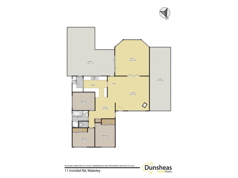 11 Innisfail Road, Wakeley NSW 2176 Floorplan