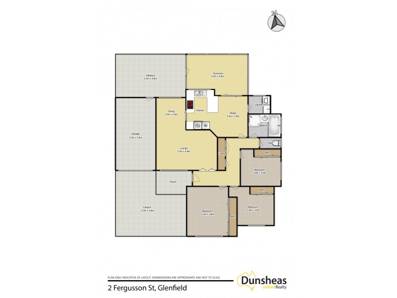 2 Fergusson Street, Glenfield NSW 2167 Floorplan