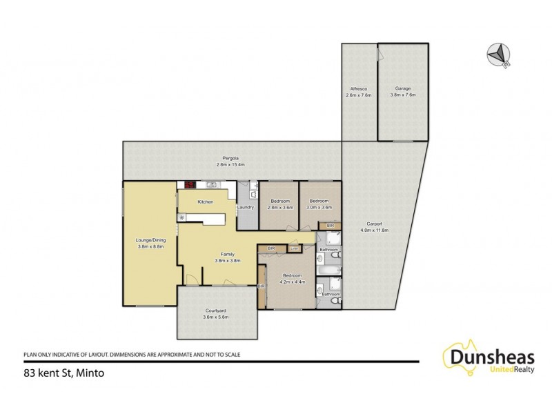 83 Kent Street, Minto NSW 2566 Floorplan