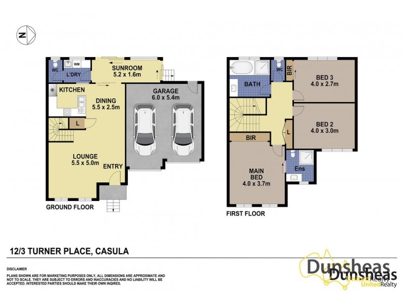 12/3 Turner Place, Casula NSW 2170 Floorplan