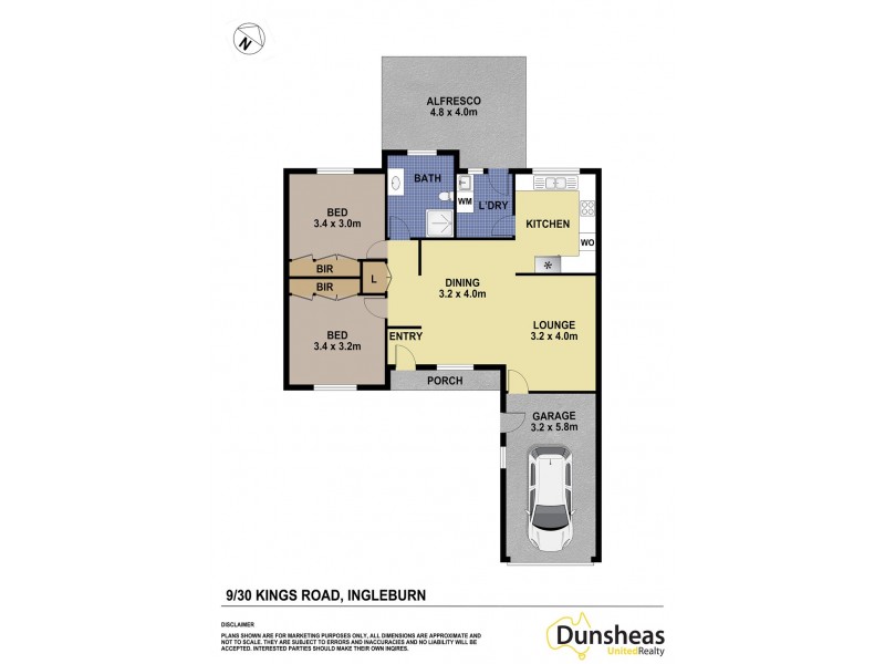 9/30 Kings Road, Ingleburn NSW 2565 Floorplan