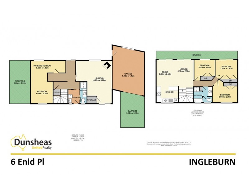 6 Enid Place, Ingleburn NSW 2565 Floorplan
