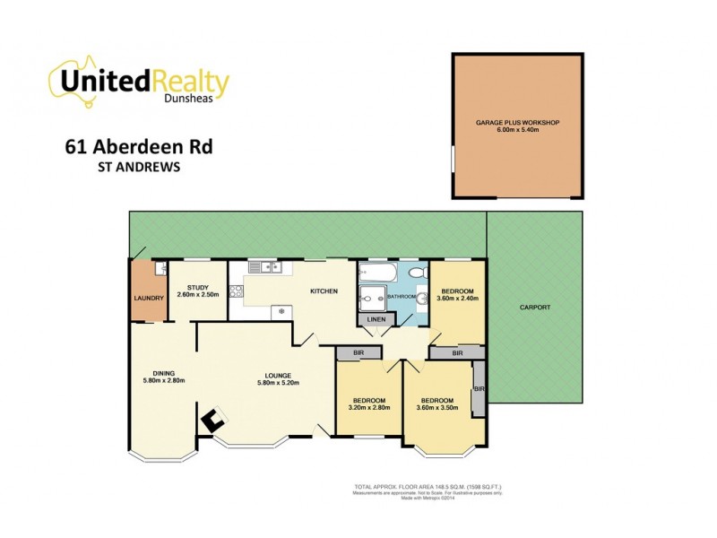 61 Aberdeen Road, St Andrews NSW 2566 Floorplan