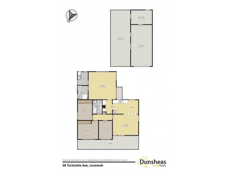 38 Turimetta Avenue, Leumeah NSW 2560 Floorplan