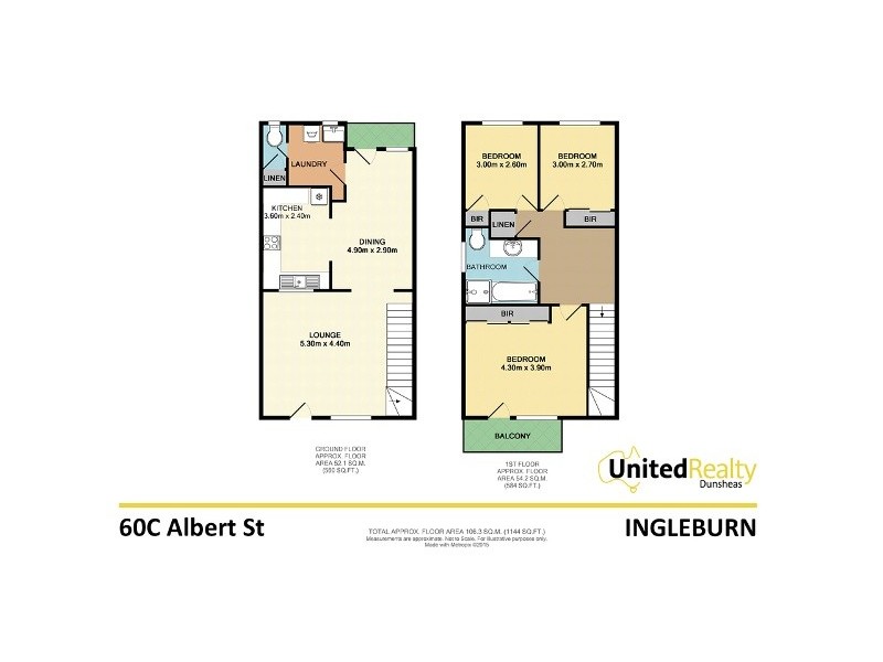 60C Albert Street, Ingleburn NSW 2565 Floorplan