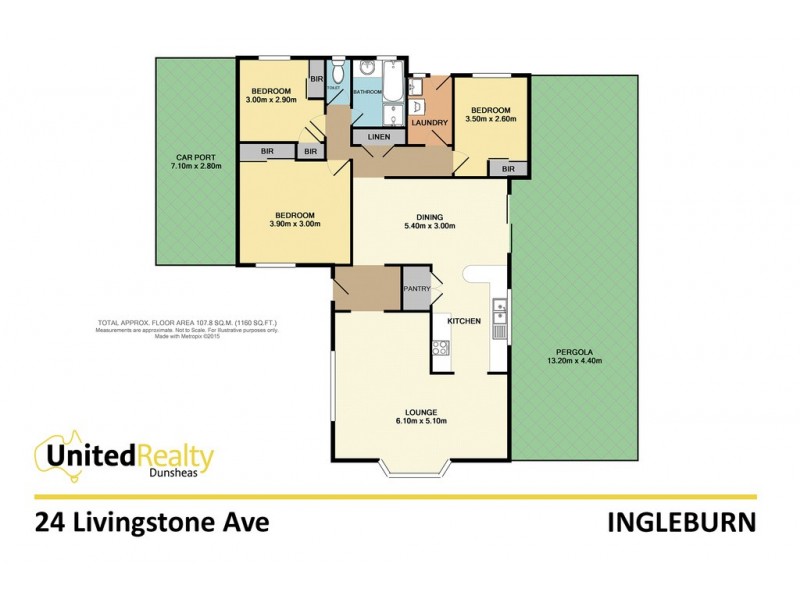 24 Livingstone Avenue, Ingleburn NSW 2565 Floorplan