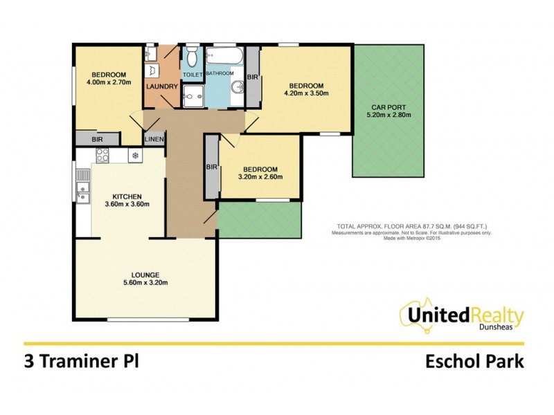 3 Traminer Place, Eschol Park NSW 2558 Floorplan