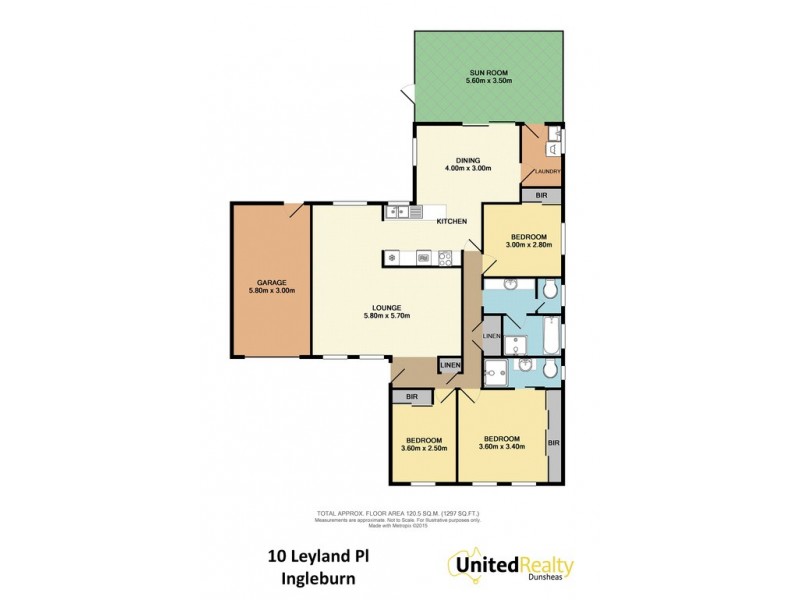 10 Leyland Place, Ingleburn NSW 2565 Floorplan