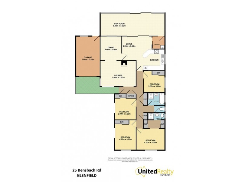 25 Bensbach Road, Glenfield NSW 2167 Floorplan