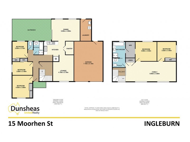 15 Moorhen Street, Ingleburn NSW 2565 Floorplan