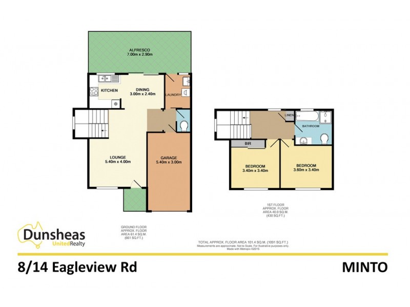 8/10-14 Eagleview Road, Minto NSW 2566 Floorplan