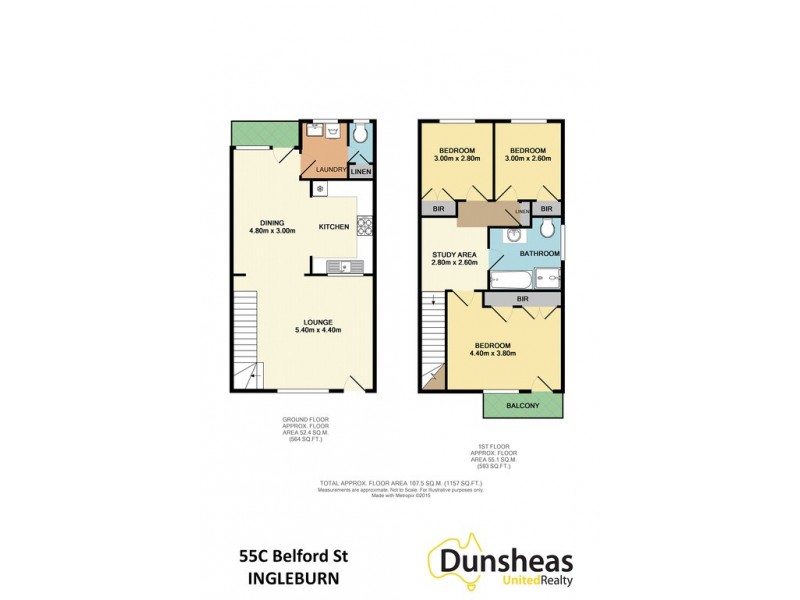 55c Belford Street, Ingleburn NSW 2565 Floorplan