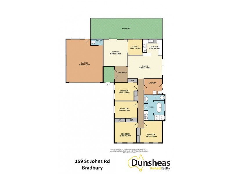 159 St Johns Road, Bradbury NSW 2560 Floorplan