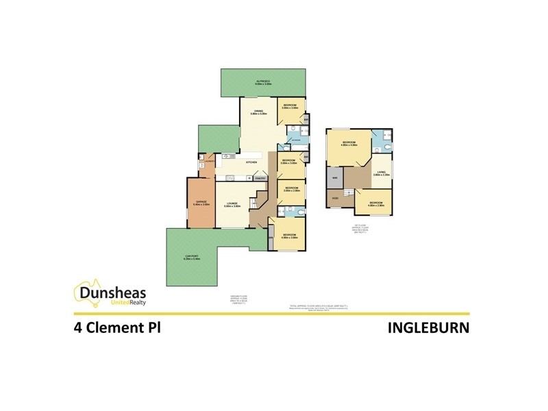 4 Clement Place, Ingleburn NSW 2565 Floorplan