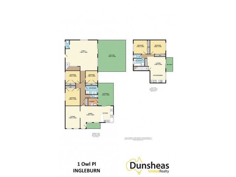 1 Owl Place, Ingleburn NSW 2565 Floorplan