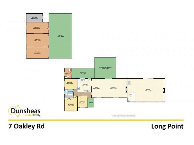 7 Oakley Road, Long Point NSW 2564 Floorplan