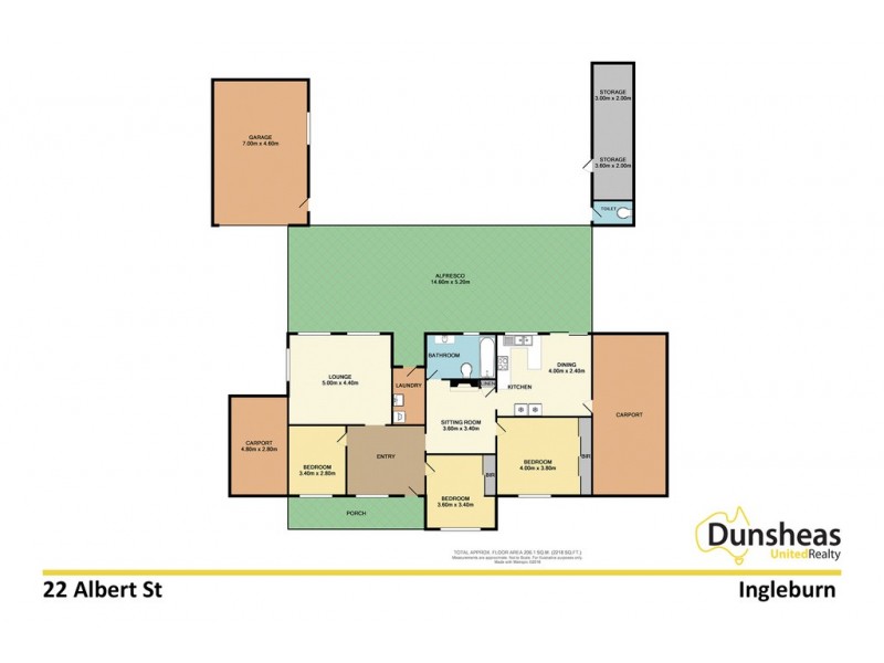 22 Albert Street, Ingleburn NSW 2565 Floorplan