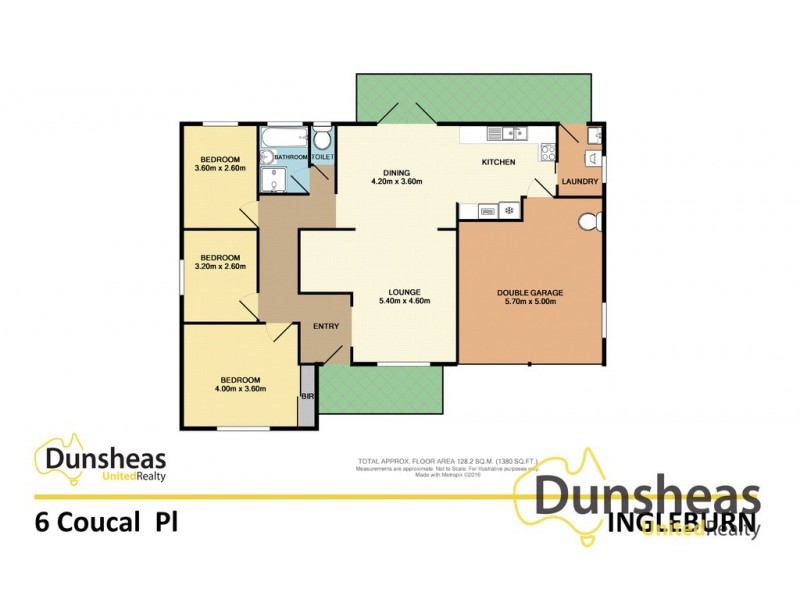 6 Coucal Place, Ingleburn NSW 2565 Floorplan