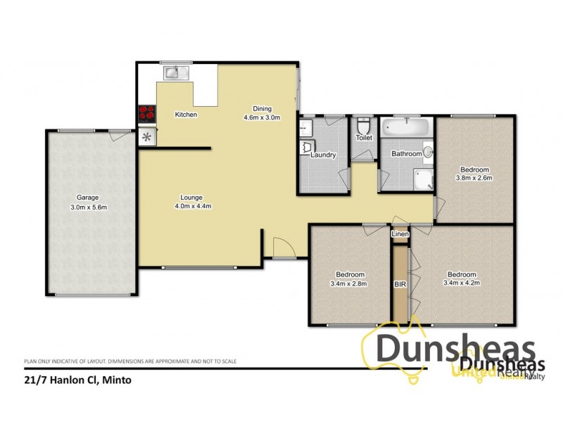 21/7 Hanlon Close, Minto NSW 2566 Floorplan
