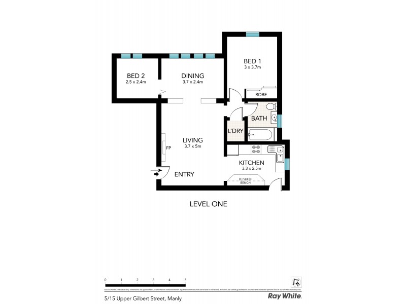 5/15 Upper Gilbert Street, Manly NSW 2095 Floorplan
