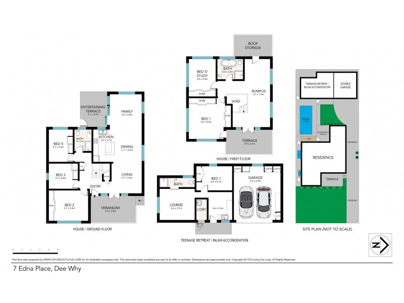 7 Edna Place, Dee Why NSW 2099 Floorplan