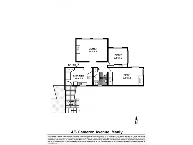 4/6 Cameron Avenue, Manly NSW 2095
