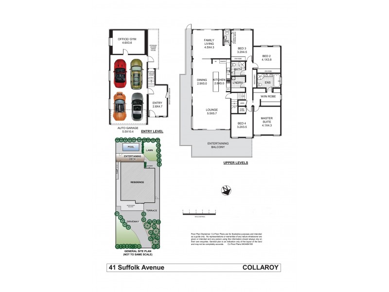 41 Suffolk Avenue, Collaroy NSW 2097 Floorplan