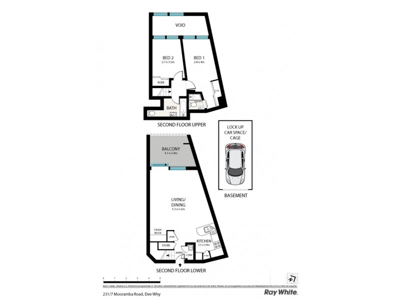 231/7 Mooramba Road, Dee Why NSW 2099 Floorplan